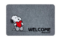 Peanuts Zerbino Ingresso Snoopy Originale Rettangolare 40 x 60 Cm Tappeto Ingresso Asciugapassi Tappetino Antiscivolo Interno Estero Originale Idea Regalo  - Welcom