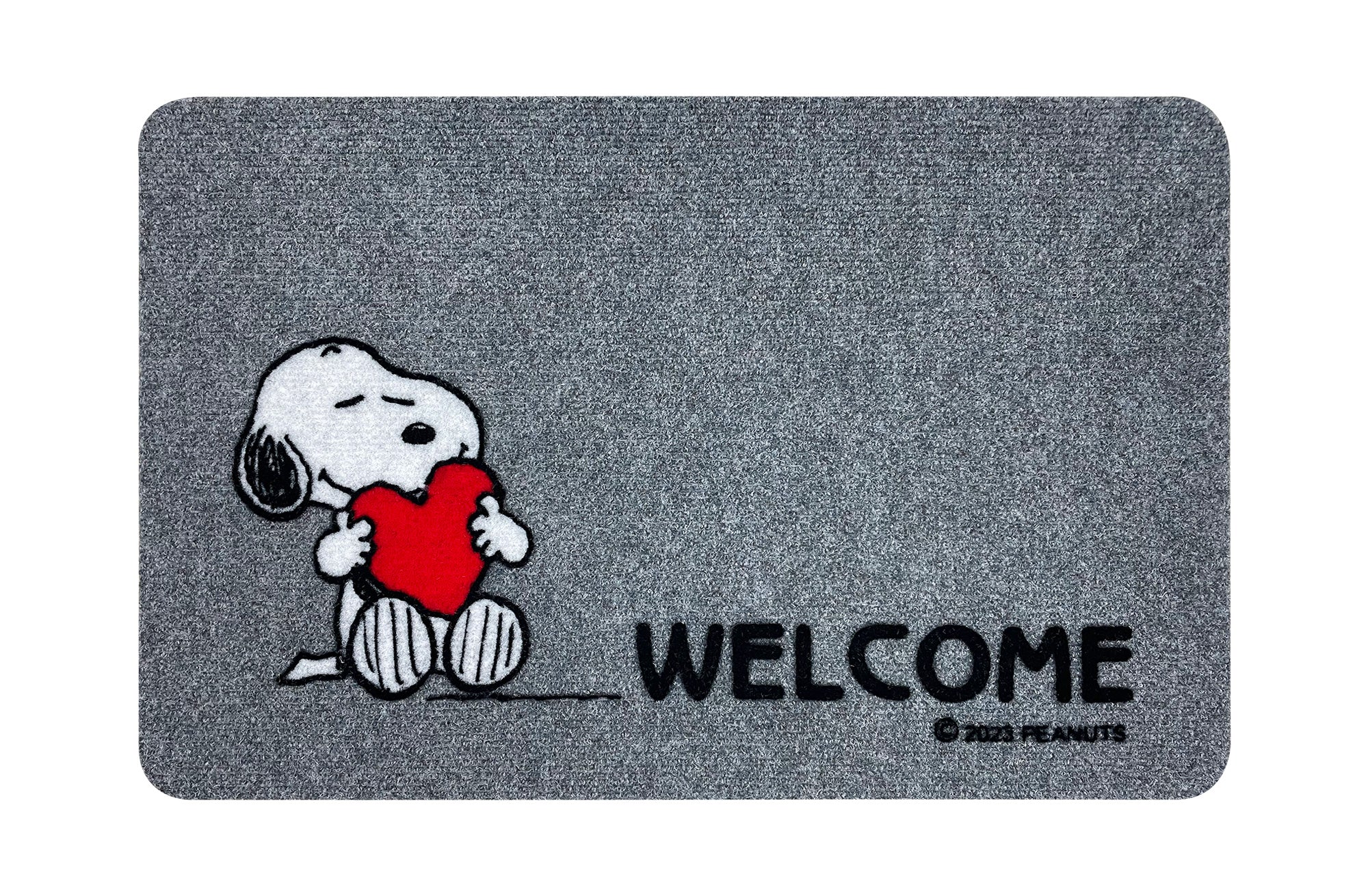 Peanuts Zerbino Ingresso Snoopy Originale Rettangolare 40 x 60 Cm Tappeto Ingresso Asciugapassi Tappetino Antiscivolo Interno Estero Originale Idea Regalo  - Welcom