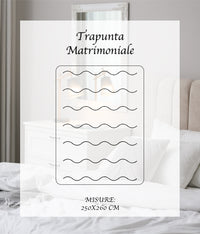 Trapunta Matrimoniale Invernale Stampata Piumino Caldo Piumone Prodotto Italiano Imbottitura Coperta Anallergica Traspirante - 10Leopard 