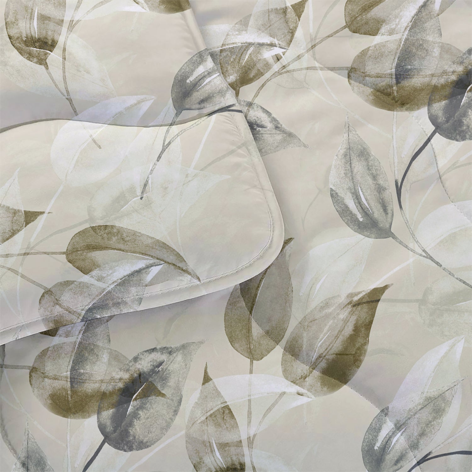 Trapunta Matrimoniale Invernale Stampata Piumino Caldo Piumone Prodotto Italiano Imbottitura Coperta Anallergica Traspirante - 22Nature