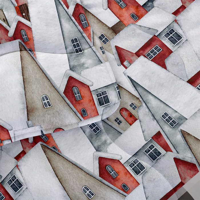 Trapunta Matrimoniale Invernale Stampata Piumino Caldo Piumone Prodotto Italiano Imbottitura Coperta Anallergica Traspirante - 37Winter 