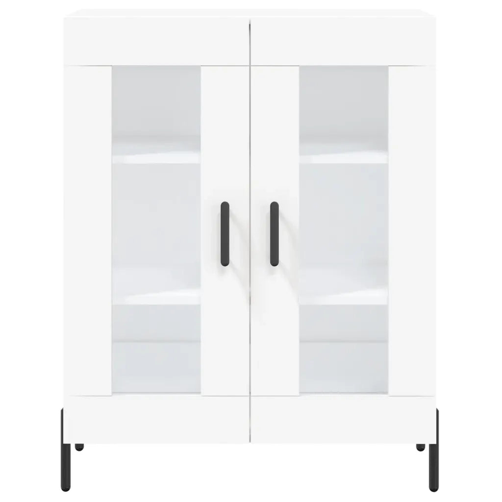 Credenza Bianca 69,5x34x90 cm in Legno Multistrato