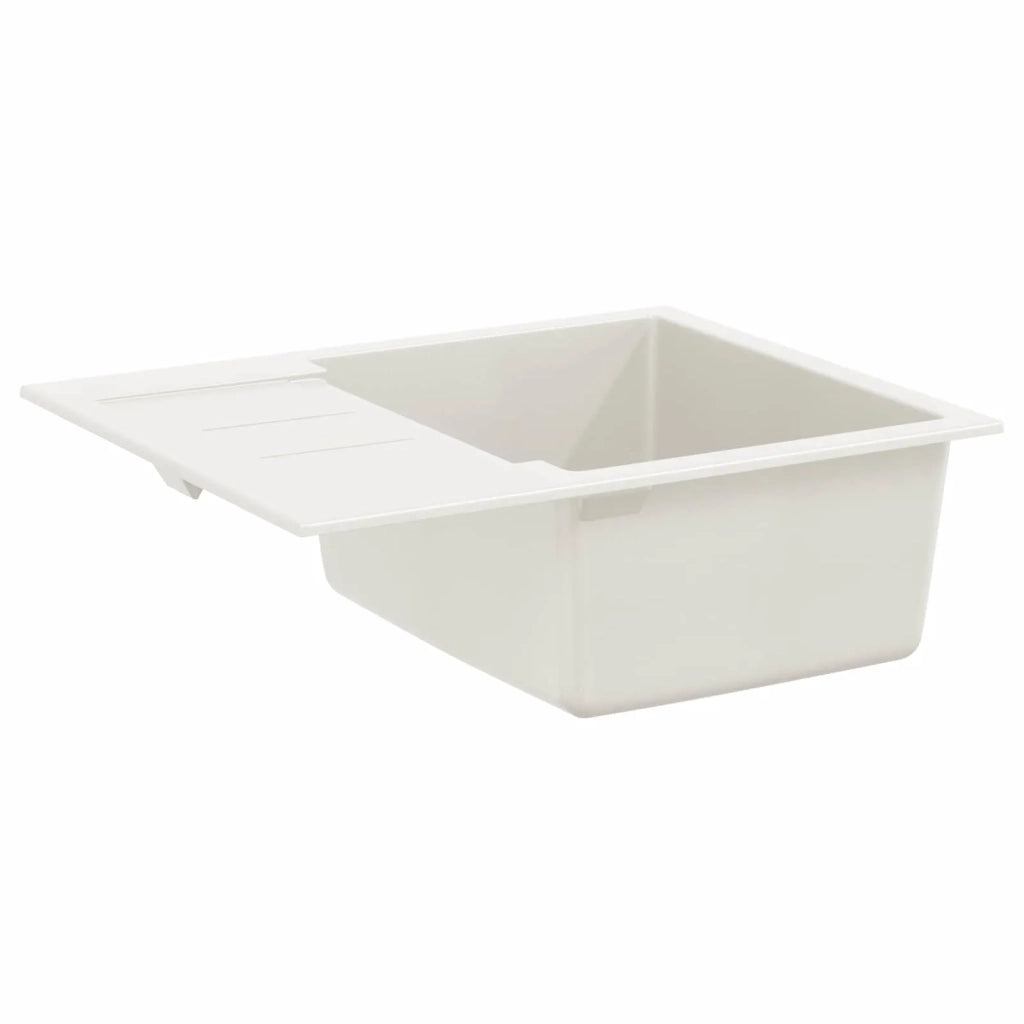 Lavello Bianco 620 x 500 mm 80% Quarzo e 20% Resina CFW7520849