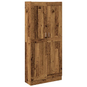 Credenza | Madia | Buffet da pranzo | Armadio da pranzo Legno Antico 82,5x30,5x185 cm in Truciolato