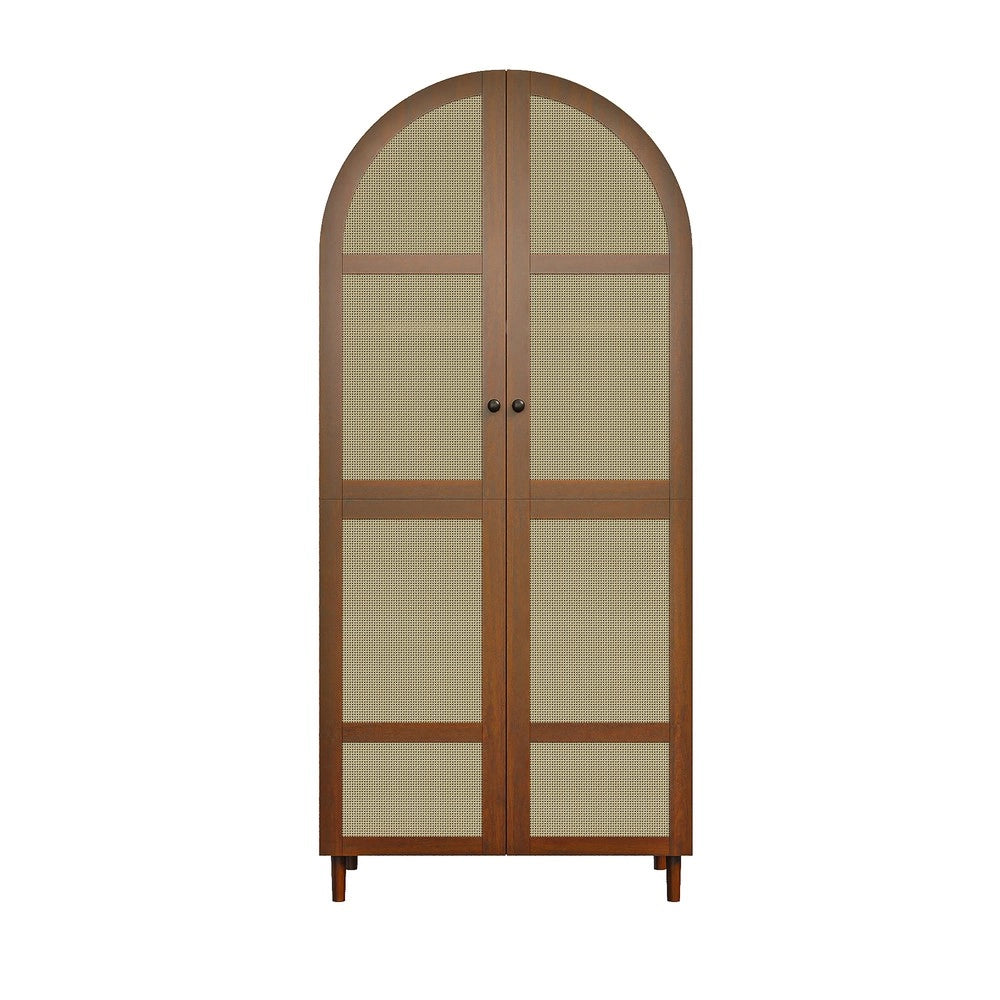 Armadio con ante e cassetti ¨C Minimal ¨C Bianco in legno, 180x60x200cm