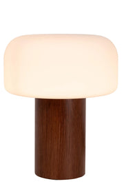 Lampada da tavolo scandinava Kenan legno 1xE14 Lucide