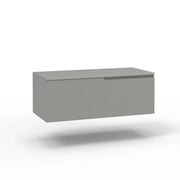 Base con top 1 cestone VENERE grigio opaco_100x45x37