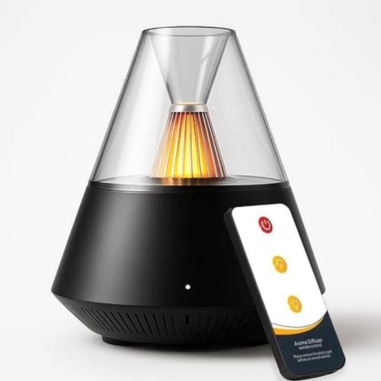 Diffusore di Aromi con Illuminazione LED - Silenzioso Umidificatore per Olii Essenziali