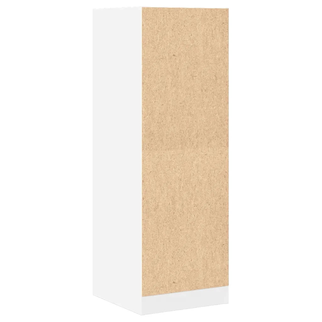 Armadietto da Farmacia Bianco 40x41x118 cm in Truciolato