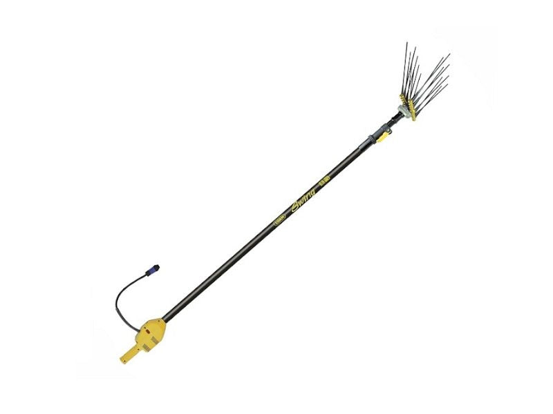 Abbacchiatore elettrico a batteria Lisam Swing telescopico 1.300 bpm asta in carbonio