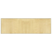 Tappeto del soggiorno | Tappeto Rettangolare Naturale Chiaro 60x200 cm in Bamb¨´