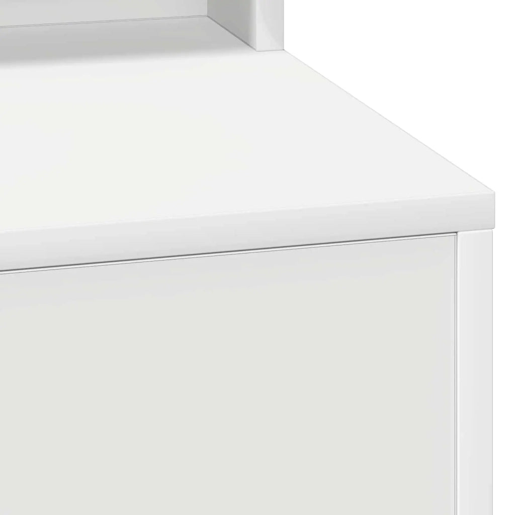 Tavolo da Trucco Bianco 100 x 41 x 135 cm Legno multistrato 865100