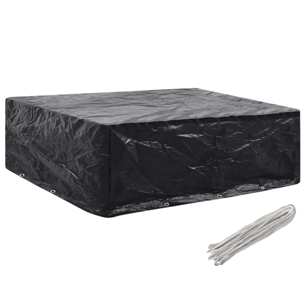Coperture Arredi Giardino | Telone per mobili da esterni 2 pz 8 Occhielli 250x210x90 cm