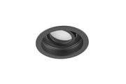 Faretto incasso Trio Kenai nero GU10 orientabile 15W