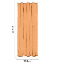 Tenda Zanzariera 150x250 Cm Tinta Unita Con Anelli Inclusi Finestre Porte Zanzariere Insetti Moschiera Anti Mosche Zanzare Insetti Rete Fitta Terrazzi Balcone Giardino Arancio