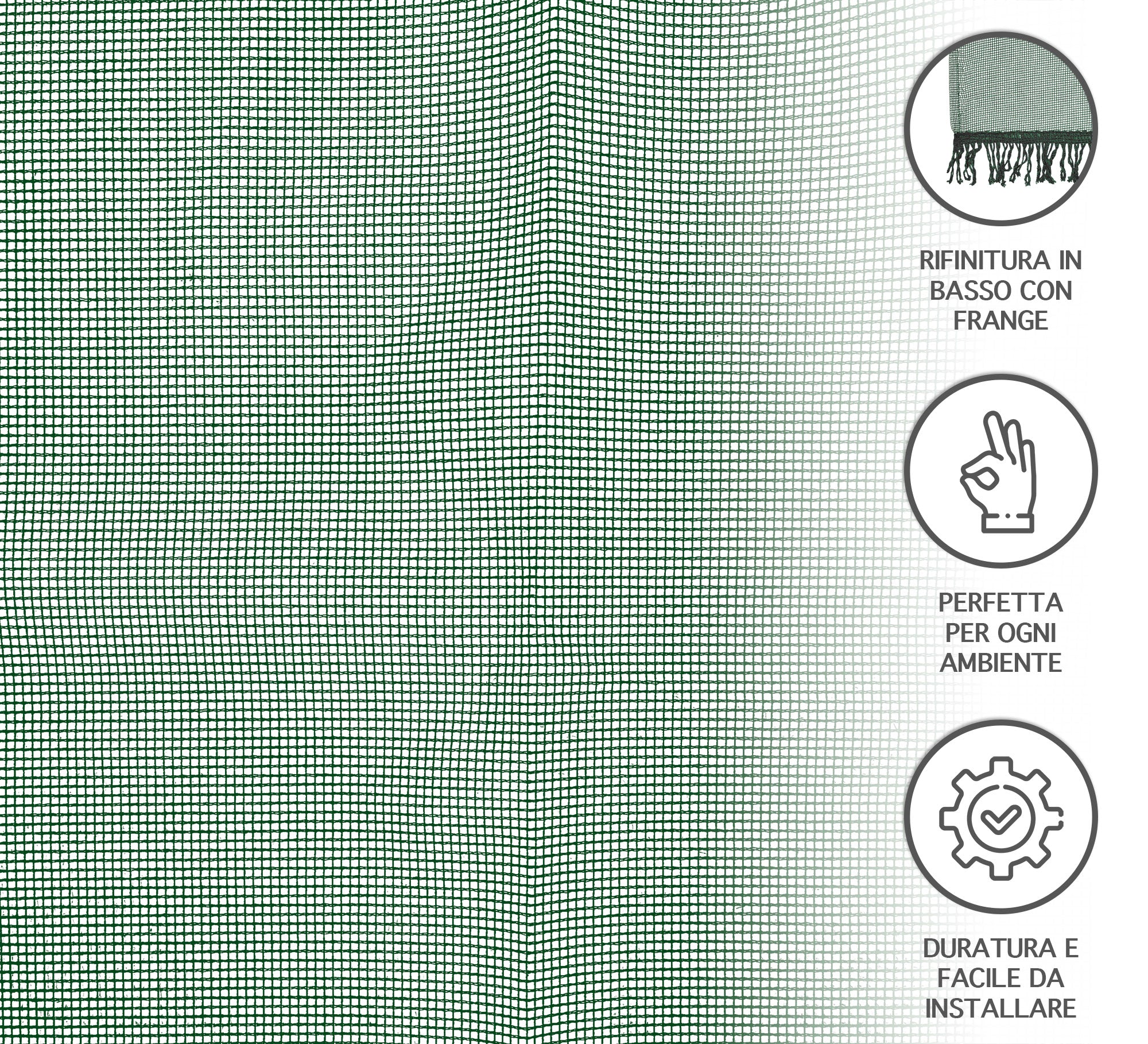 Tenda Zanzariera 150x250 Cm Tinta Unita Con Anelli Inclusi Finestre Porte Zanzariere Insetti Moschiera Anti Mosche Zanzare Insetti Rete Fitta Terrazzi Balcone Giardino Verde