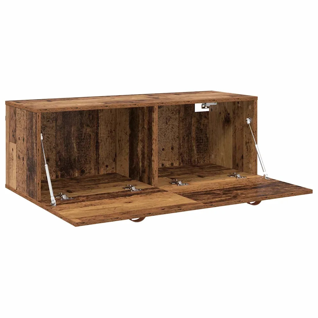 Mobiletto a muro Legno vecchio 100 x 36,5 x 35 cm