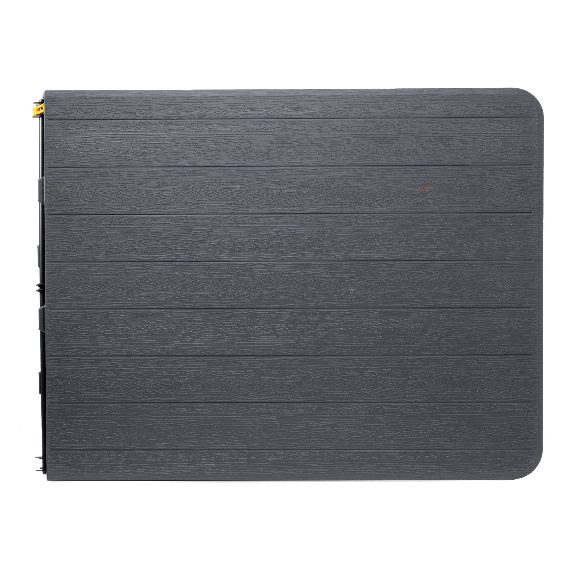 Tavolo Moderno Pieghevole Interno Esterno Richiudibile Struttura In Acciaio Per Feste Giardino Campeggio Vacanze Lunghezza 180 Cm Tavolino Pic Nic Esterno Salvaspazio Camping Terrazzo - Antracite