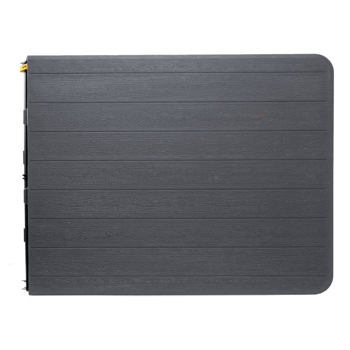 Tavolo Moderno Pieghevole Interno Esterno Richiudibile Struttura In Acciaio Per Feste Giardino Campeggio Vacanze Lunghezza 180 Cm Tavolino Pic Nic Esterno Salvaspazio Camping Terrazzo - Antracite