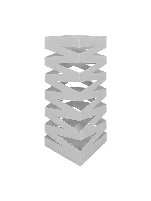 Portaombrelli Interno Esterno  Elegante in Metallo Con Ganci Per Ombrellini Design Moderno Modello 5 Antracite