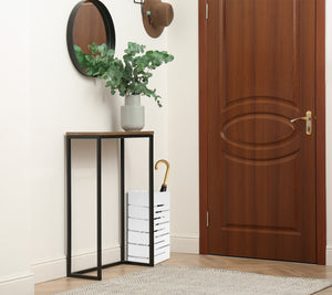 Portaombrelli Interno Esterno  Elegante in Metallo Con Ganci Per Ombrellini Design Moderno Modello 9 Bianco