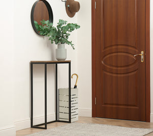 Portaombrelli Interno Esterno  Elegante in Metallo Con Ganci Per Ombrellini Design Moderno Modello 9 Tortora