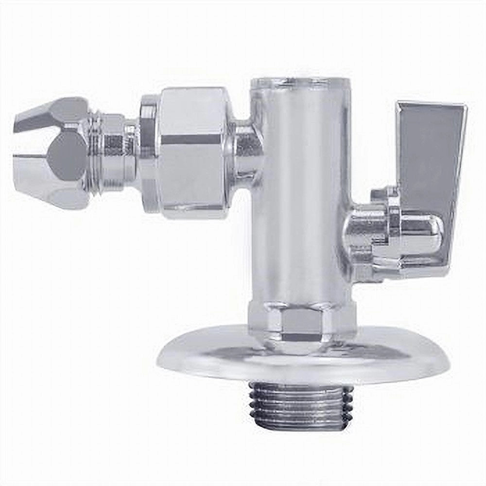 Trade Shop - Rubinetto Sottolavabo A Sfera Con Filtro Snodo 1/2 3/8 Bidet Bagno Cucina 59350 -