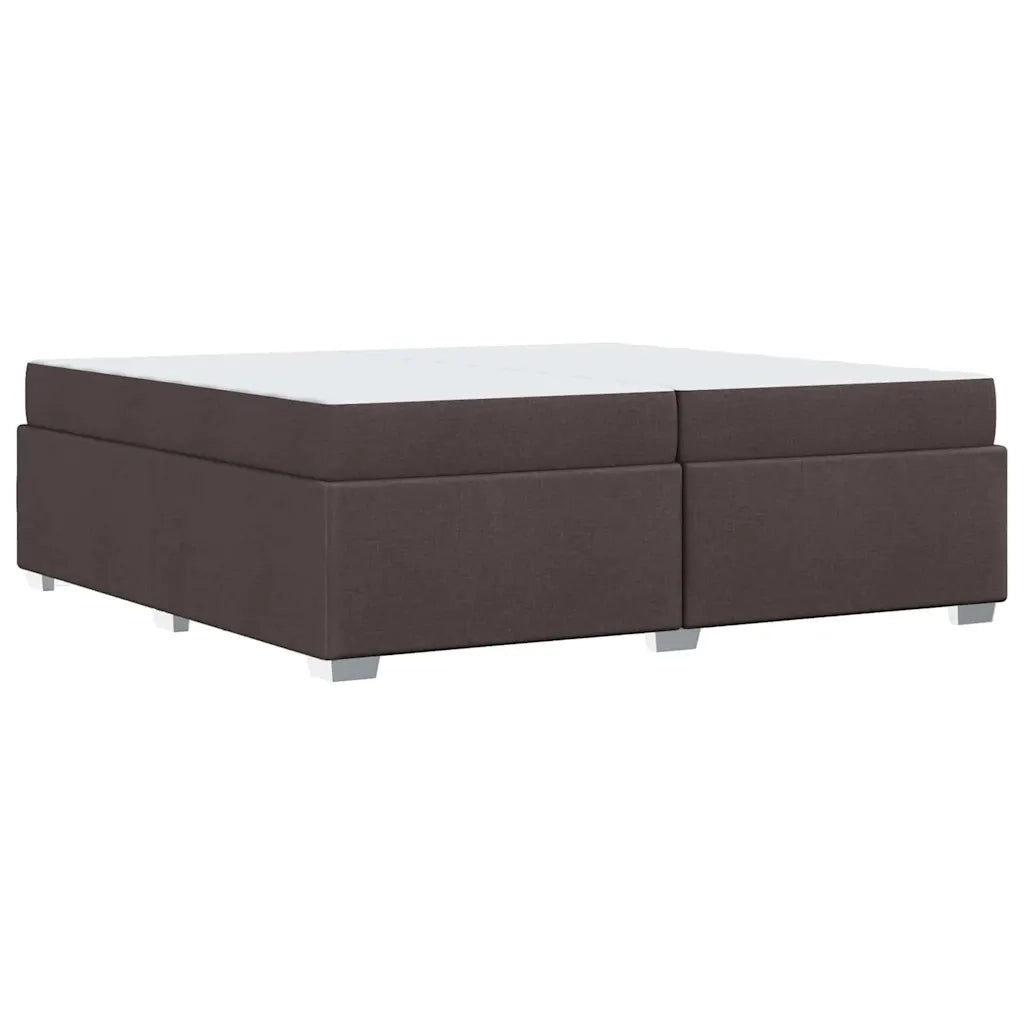 Struttura del letto Marrone Scuro 200 x 200 cm Tessuto 3399211
