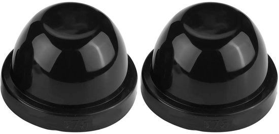 Copertura di protezione del faro 2 pezzi - 75 mm - LED - Stagnifugo - Idrorepellente - Cassetto in gomma - Accessorio per auto - Copertura della lente di proiezione