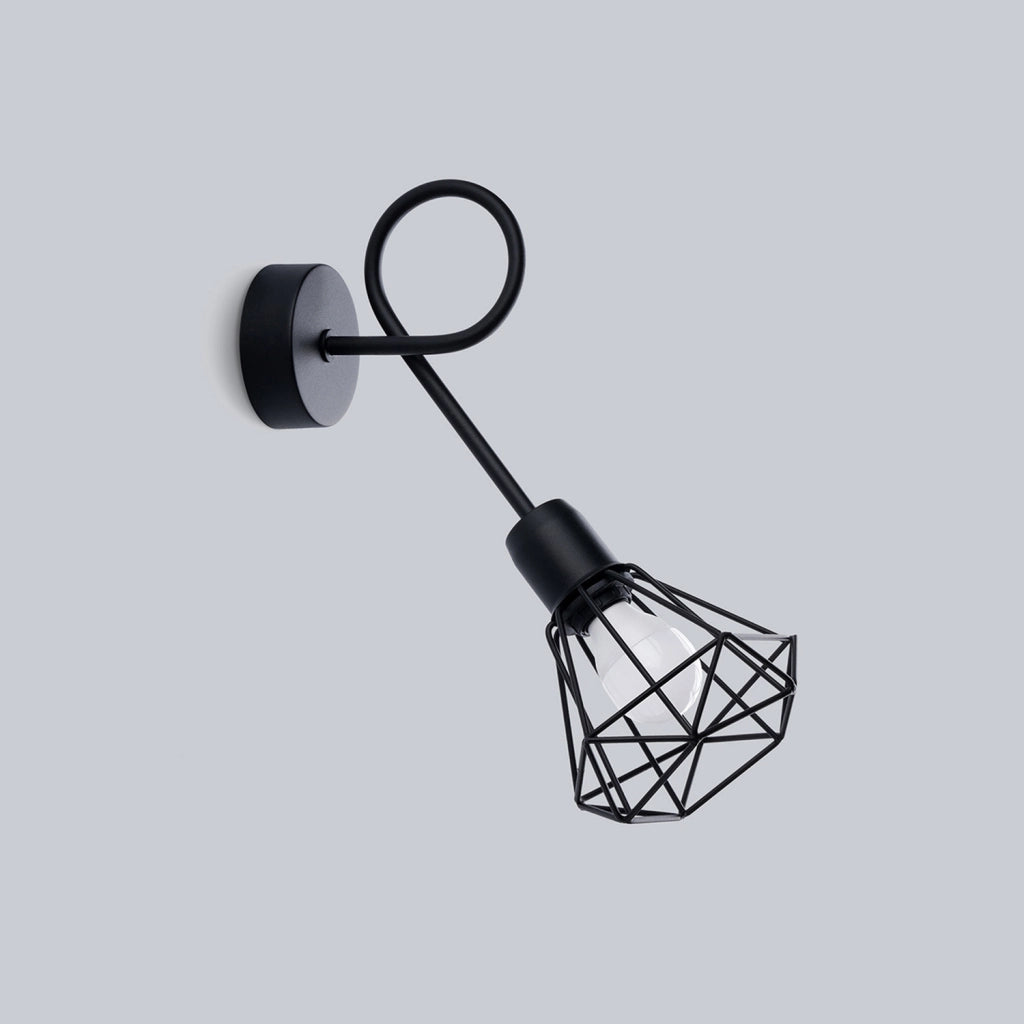 Lampada da parete ARTEMIS 1S nero
