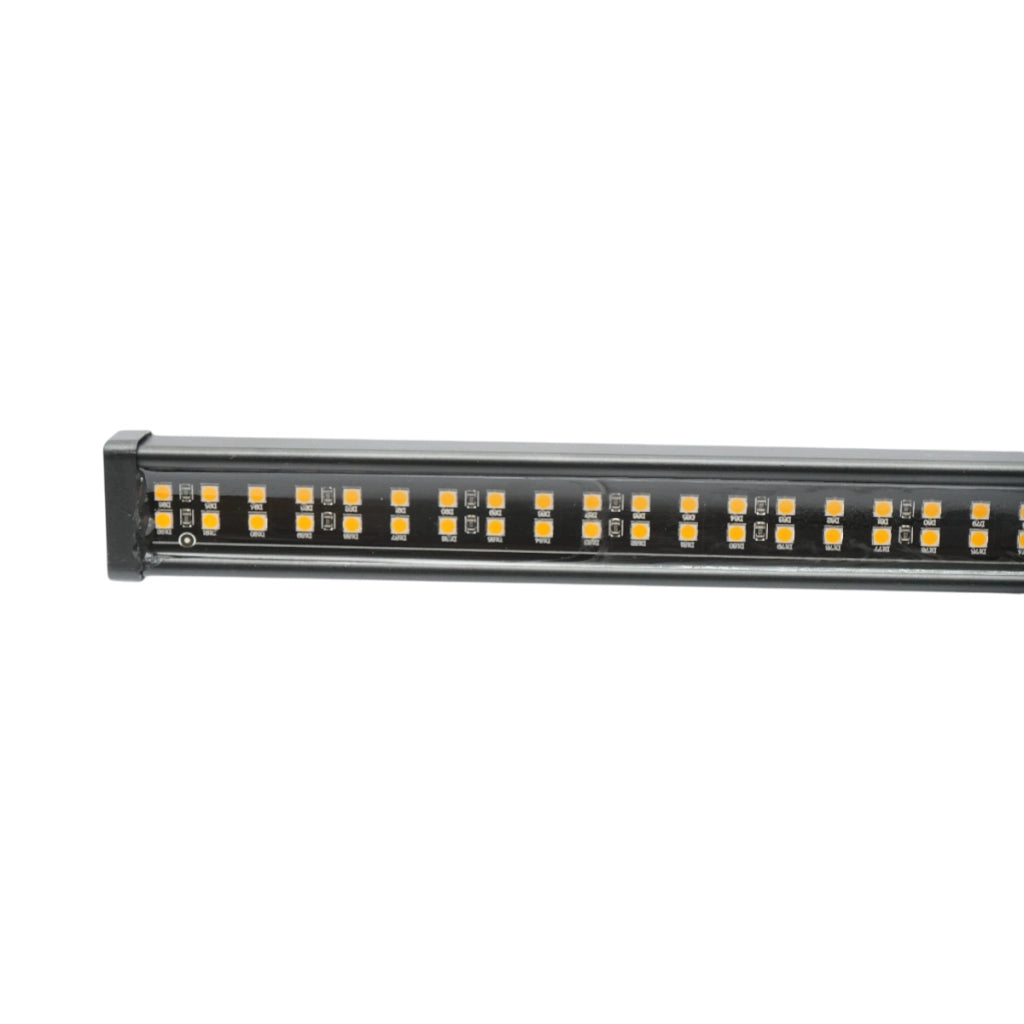 Barra stroboscopica LED 82cm, 60W, 10-30V, gialla, 15 modalità di illuminazione