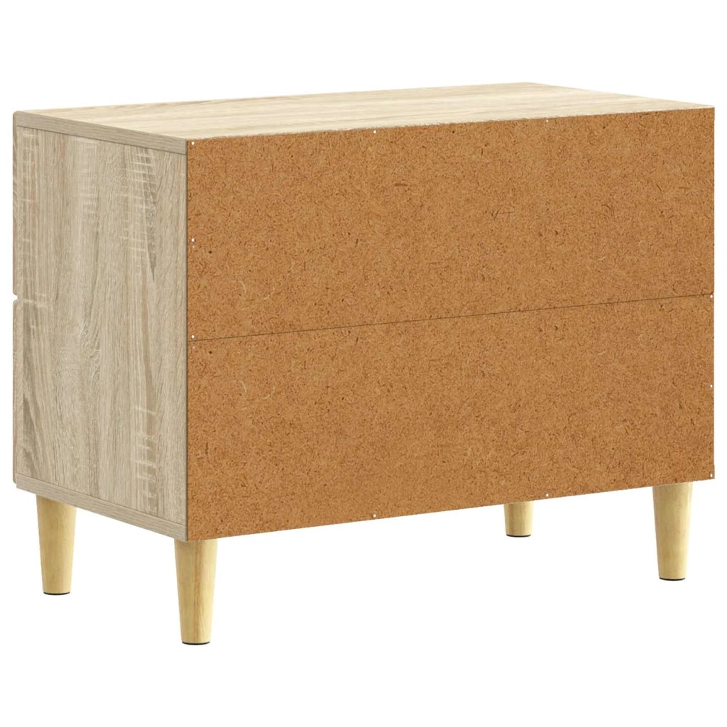 Comodino Rovere Sonoma 62 x 34,5 x 48 cm Legno ingegnerizzato 895007