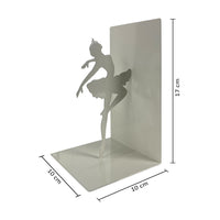 Set 2 Pezzi Fermalibri In Metallo Antigraffio Per Mensole Libreria Design Moderno Supporto Porta Libro Antiscivolo Mensola Decorazione Casa Ufficio Scrivania Cd Riviste Idea Regalo Organizzatore  - Bellerine