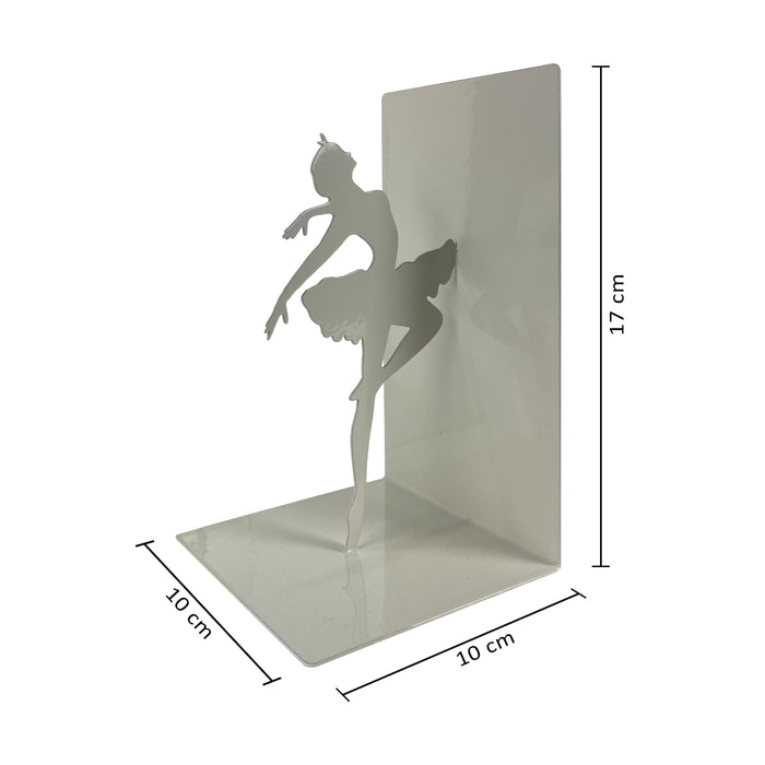 Set 2 Pezzi Fermalibri In Metallo Antigraffio Per Mensole Libreria Design Moderno Supporto Porta Libro Antiscivolo Mensola Decorazione Casa Ufficio Scrivania Cd Riviste Idea Regalo Organizzatore  - Bellerine