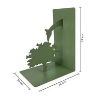 Set 2 Pezzi Fermalibri In Metallo Antigraffio Per Mensole Libreria Design Moderno Supporto Porta Libro Antiscivolo Mensola Decorazione Casa Ufficio Scrivania Cd Riviste Idea Regalo Organizzatore  - Giraffa