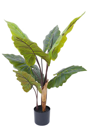 Pianta Finta Da Interno Artificiale Grandi Varie Altezze 100/150/180 Cm Artificiali Vari Modelli Modellabili Decorazioni Casa Ufficio - Taro - Altezza 100cm