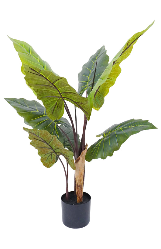 Pianta Finta Da Interno Artificiale Grandi Varie Altezze 100/150/180 Cm Artificiali Vari Modelli Modellabili Decorazioni Casa Ufficio - Taro - Altezza 150cm