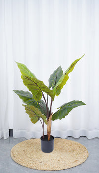 Pianta Finta Da Interno Artificiale Grandi Varie Altezze 100/150/180 Cm Artificiali Vari Modelli Modellabili Decorazioni Casa Ufficio - Taro - Altezza 150cm