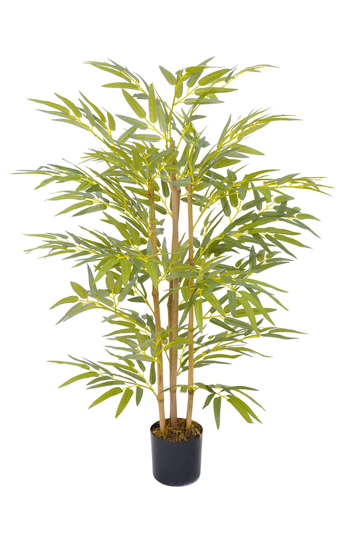 Pianta Finta Da Interno Artificiale Grandi Varie Altezze 100/150/180 Cm Artificiali Vari Modelli Modellabili Decorazioni Casa Ufficio - Bambù - Altezza 150cm