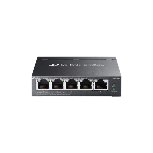 Tp-link omada es205g gestito gigabit ethernet (10/100/1000) supporto power over ethernet (poe) nero - ES205GP