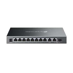 Tp-link omada es210gmp switch di rete gestito gigabit ethernet (10/100/1000) supporto power over ethernet (poe) nero
