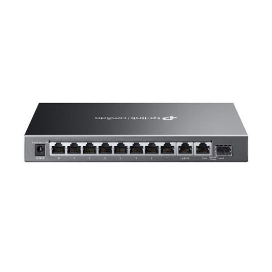 Tp-link omada es210gmp switch di rete gestito gigabit ethernet (10/100/1000) supporto power over ethernet (poe) nero