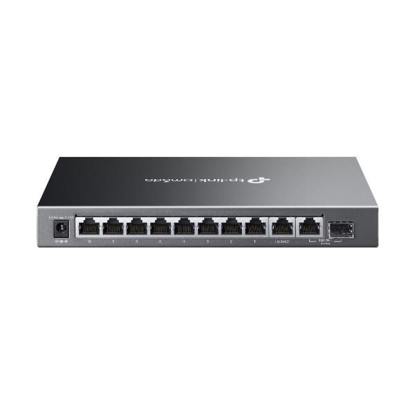 Tp-link omada es210gmp switch di rete gestito gigabit ethernet (10/100/1000) supporto power over ethernet (poe) nero
