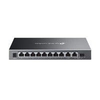 Tp-link omada es210gmp switch di rete gestito gigabit ethernet (10/100/1000) supporto power over ethernet (poe) nero