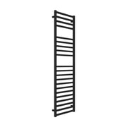 Termoarredo bagno scaldasalviette forma square calorifero termosifone nero opaco *** finitura- nero, misure h1800xl60...
