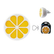Trade Shop - Luce Led Notturna A Forma Di Mezza Arancia Luce Bianca Lampada Cameretta Bambini -