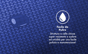 Tappeto Per Esercizi Grande Extra Large 120 x 180 Cm Antiscivolo Resistente Tappetino Allenamento Casa Palestra Materassino Fitness Pilates Yoga In Pvc Arrotolabile Facile Trasporto  - Blu