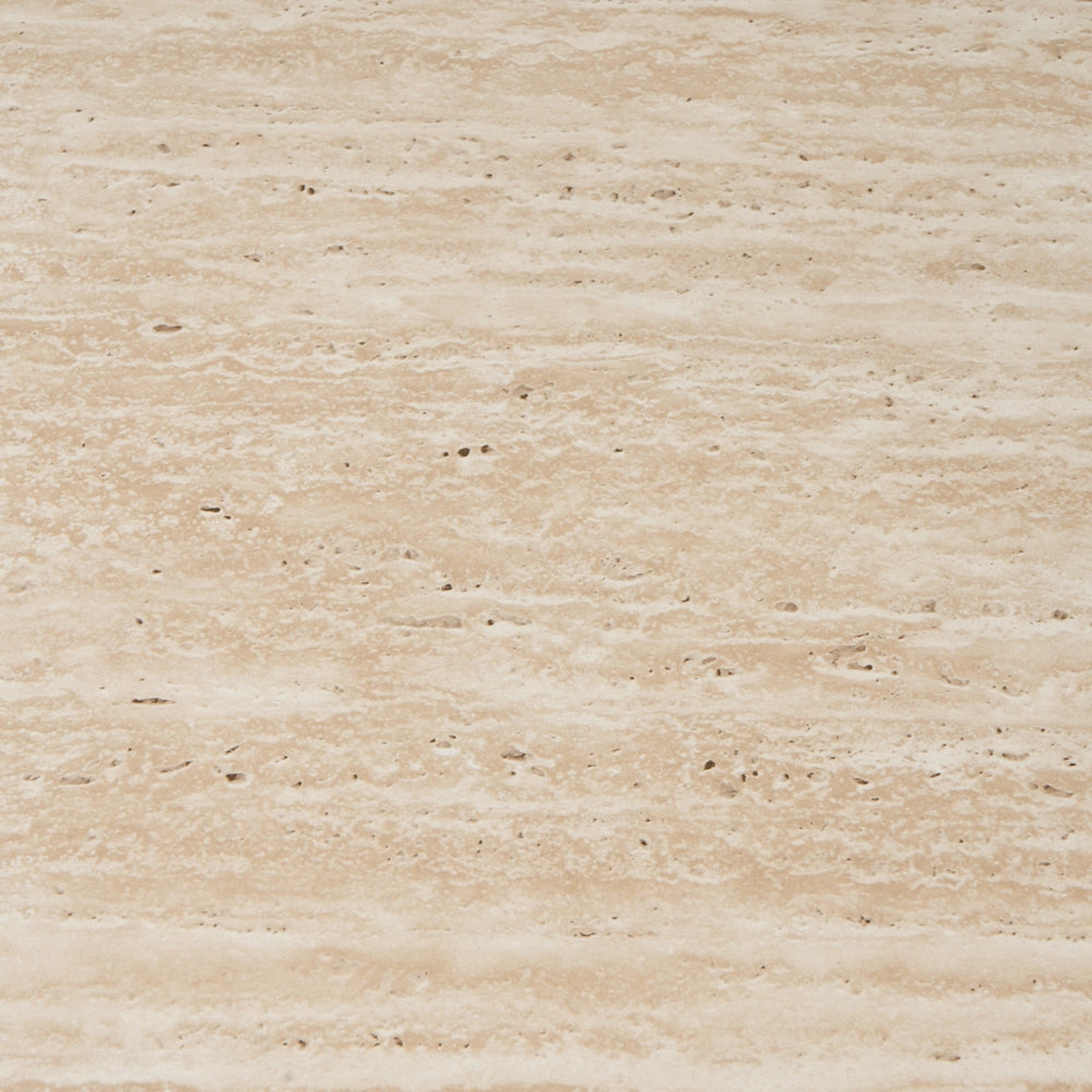 Tavolo da pranzo allungabile con ampia base a piedistallo MDF 120/160 x 76 cm Mobili per la sala da pranzo minimalisti Marrone chiaro