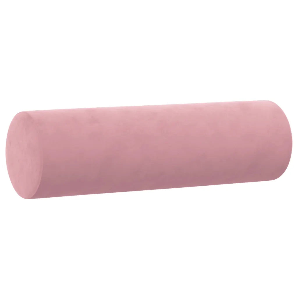 Set di Divani 3 pz con Cuscini Rosa in Velluto 3201957