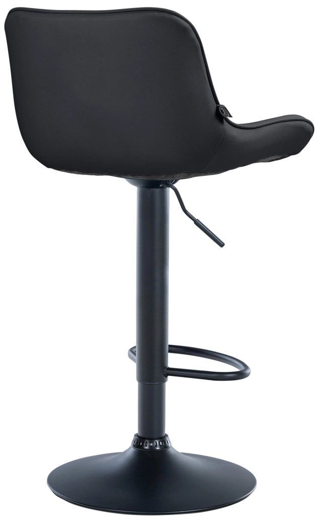2er Set Barhocker Vonore Kunstleder schwarz